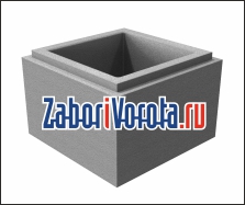 Блок столба Евро рустовый малый 300x300x200мм Блок столба Евро рустовый малый 300x300x200мм