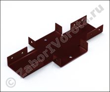 Х-кронштейн оцинкованный RAL 8017 Х-кронштейн оцинкованный RAL 8017