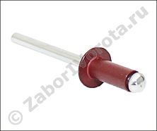 Заклепка вытяжная комбинированная RAL 3005 Заклепка вытяжная комбинированная RAL 3005