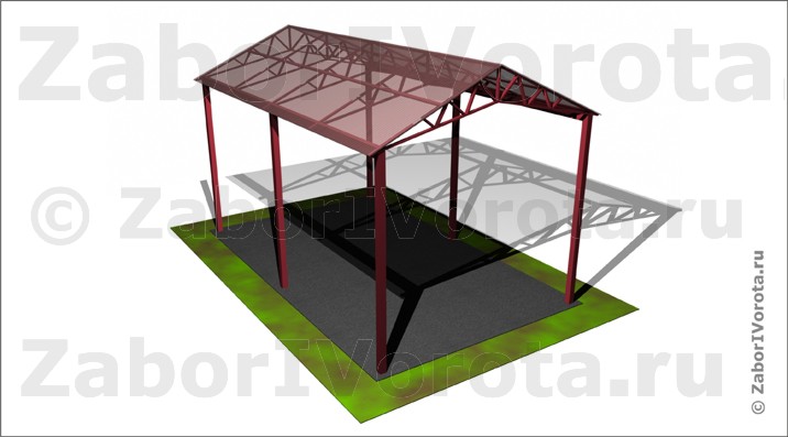 Навес Для Машины Фото