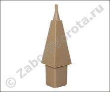 Пика для забора пластиковая RAL 1034 Пика для забора пластиковая RAL 1034