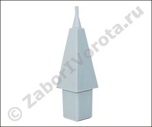 Пика для забора пластиковая RAL 7004 Пика для забора пластиковая RAL 7004