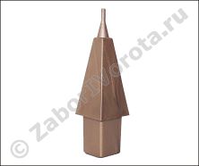 Пика для забора пластиковая RAL 1011 Пика для забора пластиковая RAL 1011