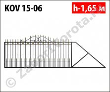 Кованые откатные ворота Stalruz KOV 15-06 Кованые откатные ворота Stalruz KOV 15-06