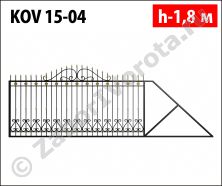 Кованые откатные ворота Stalruz KOV 15-04 Кованые откатные ворота Stalruz KOV 15-04