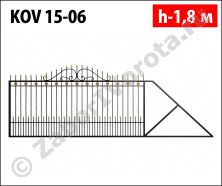 Кованые откатные ворота Stalruz KOV 15-06 Кованые откатные ворота Stalruz KOV 15-06