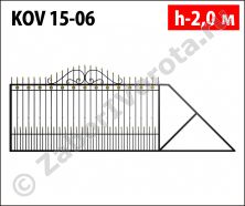 Кованые откатные ворота Stalruz KOV 15-06 Кованые откатные ворота Stalruz KOV 15-06