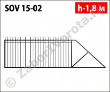Ворота сварные откатные Stalruz SOV 15-02 Ворота сварные откатные Stalruz SOV 15-02
